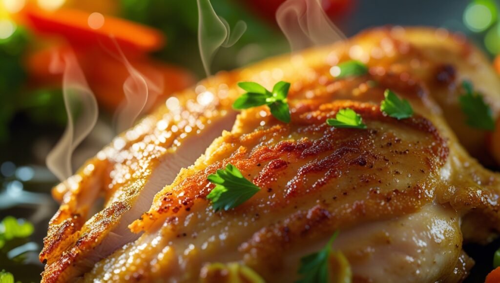 clean meal prep with air fryer