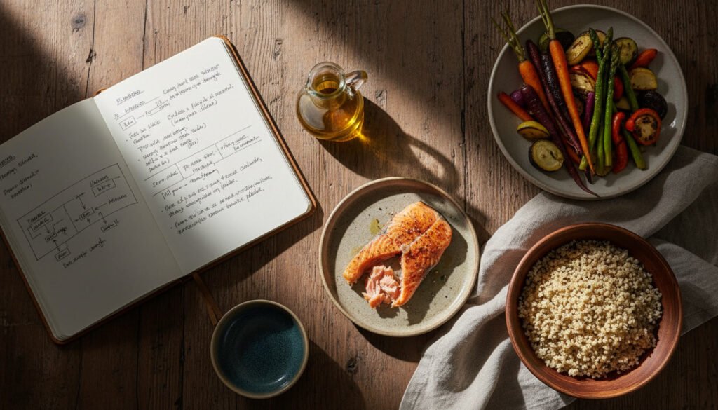 Longevity meal recipes for adults over 40 