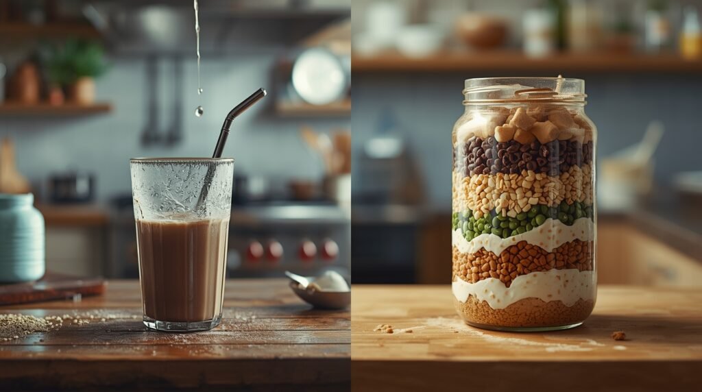 high-protein recipes using blender