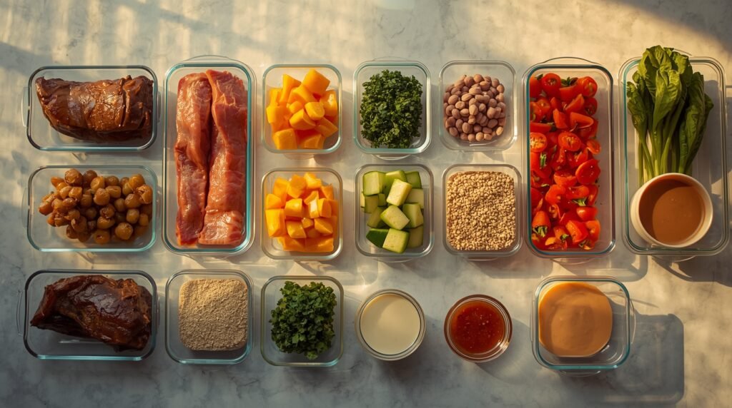 Clean and simple meal prep for busy professionals 
