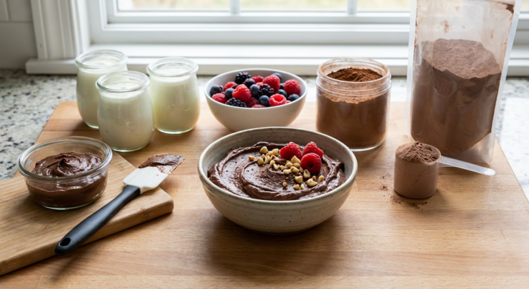 healthy desserts no bake high protein