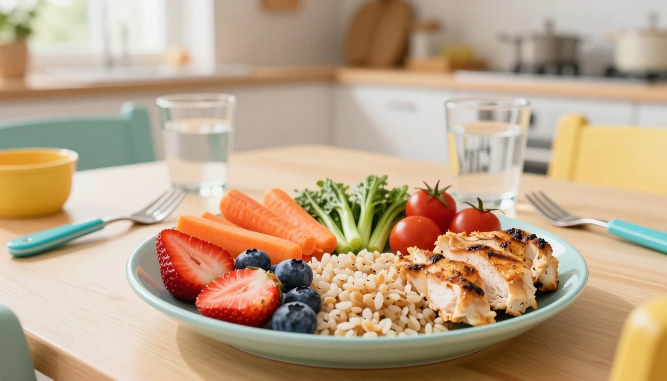 how to build a balanced plate for kids