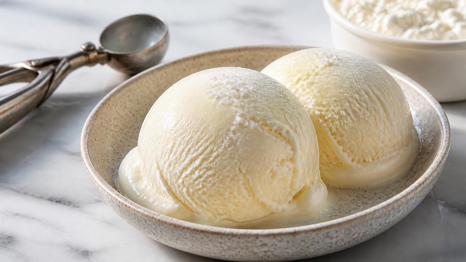 Cottage cheese ice cream