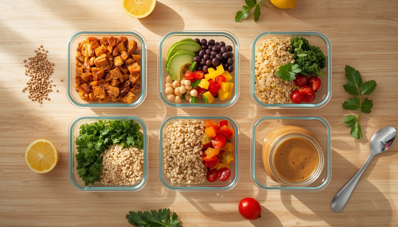 high-fiber lunches