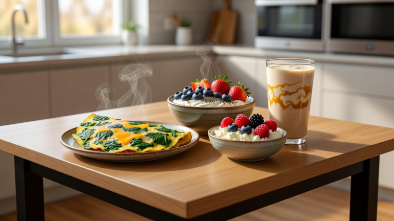 high protein breakfast
