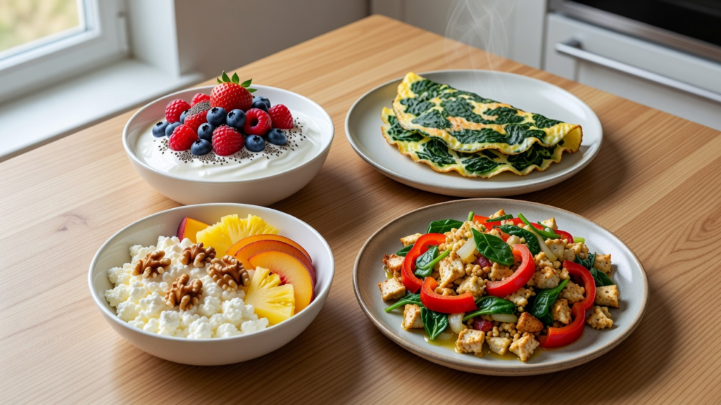 high protein breakfast