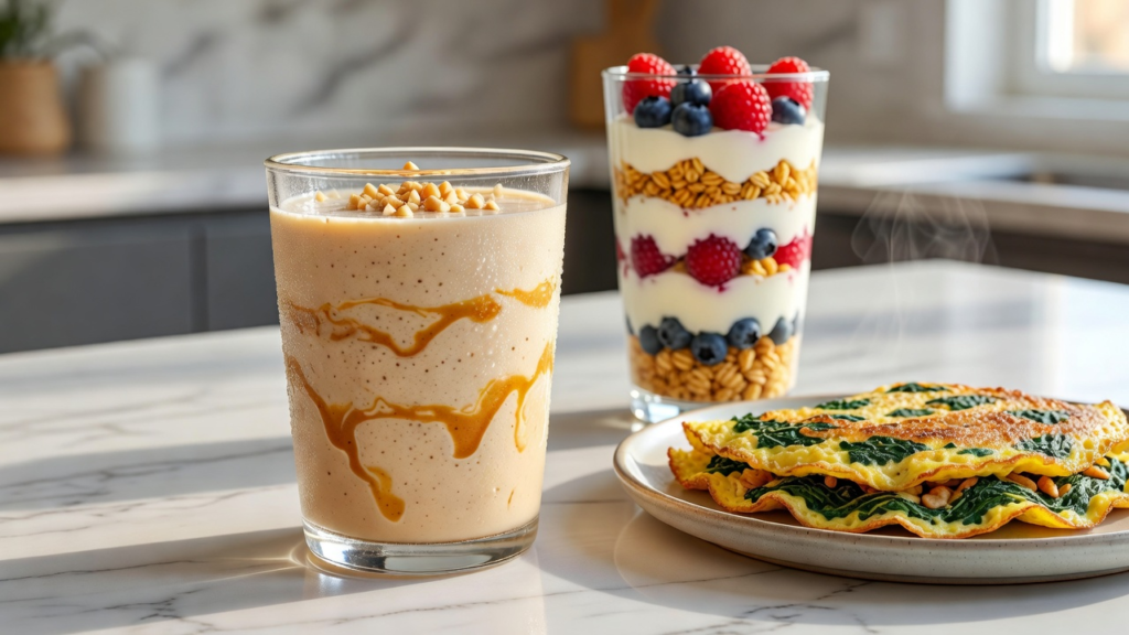 high protein breakfast